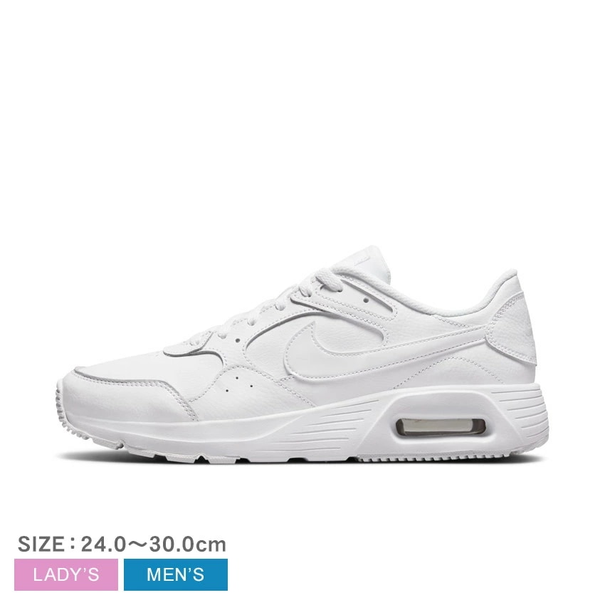 スニーカー レディース メンズ エアマックス SC LEA ホワイト 白 DH9636 シューズ ローカット ブランド スポーティ カジュアル シンプル アウトドア レジャー 靴 運動 人気 おしゃれ