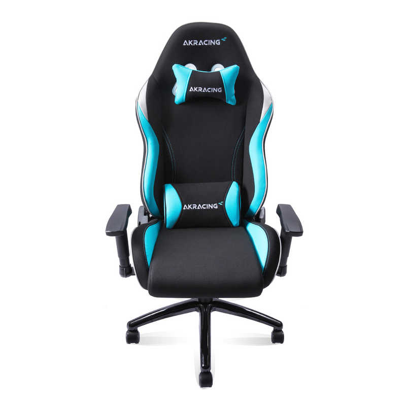 AKRACING　AKRacing ゲーミングチェア 小型モデル スカイブルー ファブリック素材　AKR-PINON-SKYBLUE
