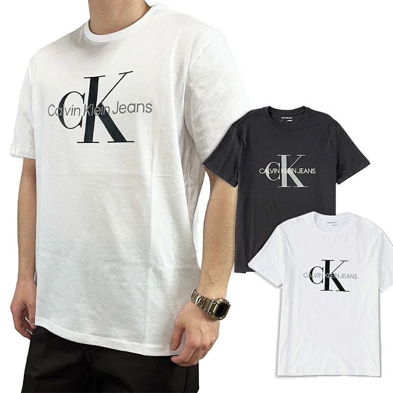 レディース シャツ 半袖 フロントロゴ CK メンズ ユニセックス 40DC813