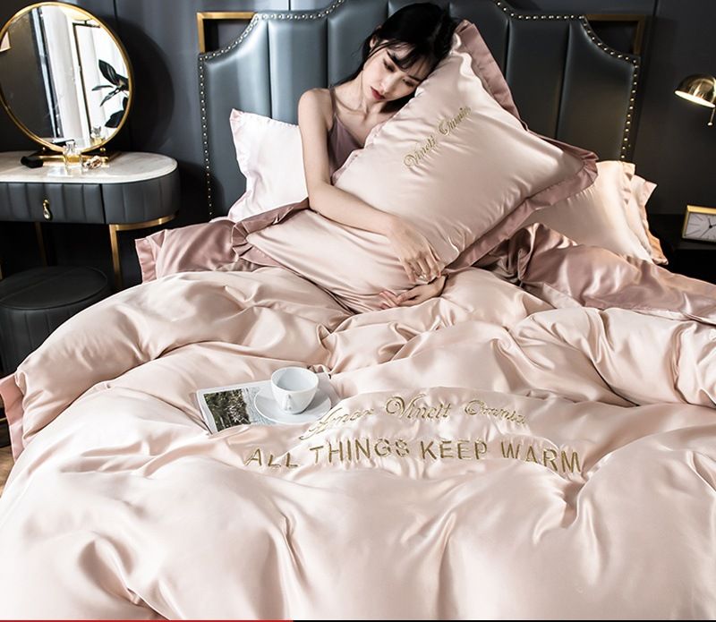 寝具カバーセット 4点セット ベッド用品 3点布団カバー シングル 掛け布団カバー 敷布団カバー