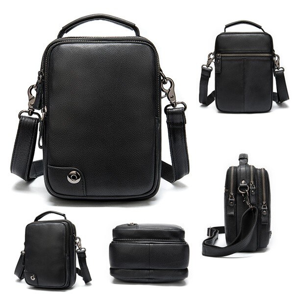 ショルダーバッグ ビジネス 牛革 斜め掛け 男女兼用 軽量 本革 2way 5,621円