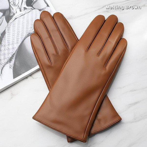 女性高級ラムスキン手袋 LG26