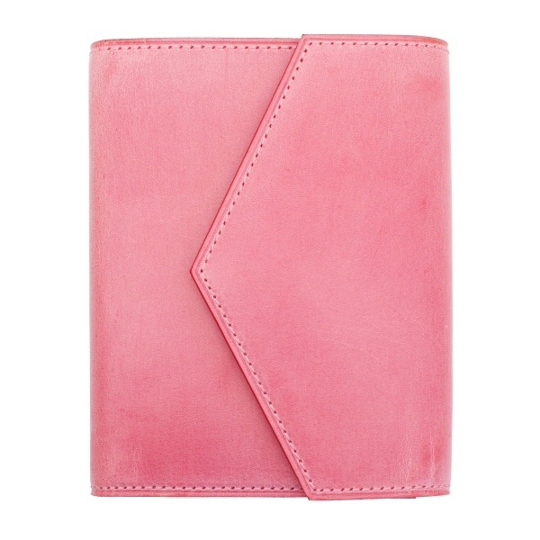 レッテラ テンペスティー・シビラレザー ミニ5 13mm ゴールドリング【ピンク】システム手帳 106-6 15,400円