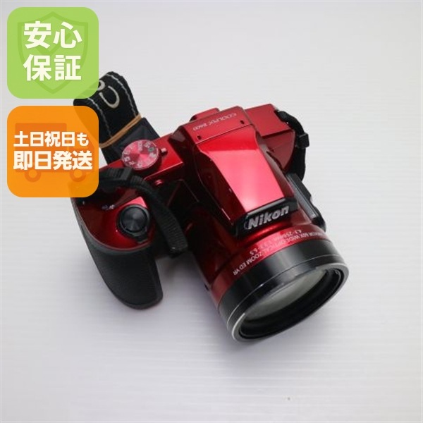 美品 COOLPIX B600 レッド コンパクトデジタルカメラ 36