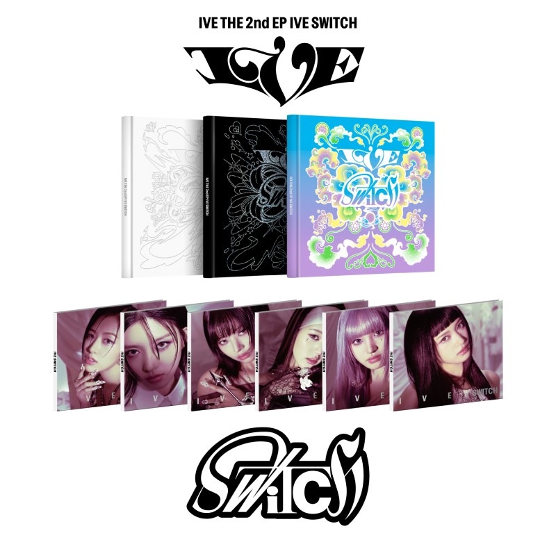 【STARSHIP特典付】 IVE - IVE SWITCH / THE 2nd EP / Photobook 3種+DIGIAPCK 6種SET