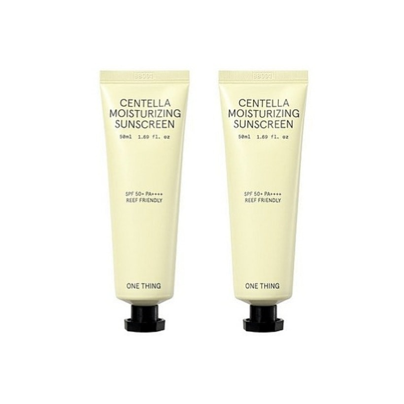 [1+1] ツボクサ ノンケミカル 日焼け止め (SPF50+) 50ml 2個