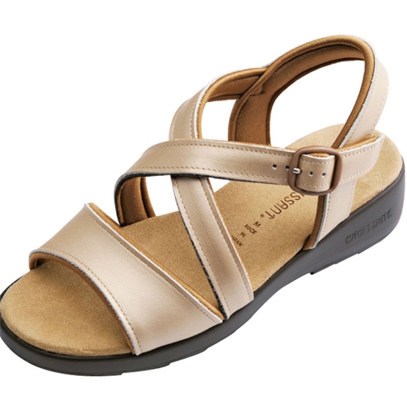 クロワッサン(croissant) フジンカワバックバンド カジュアルサンダル (cr4591-901)