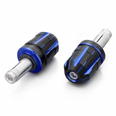 デイトナ DAYTONA 35471 バーエンド TECHNO ブルー 汎用