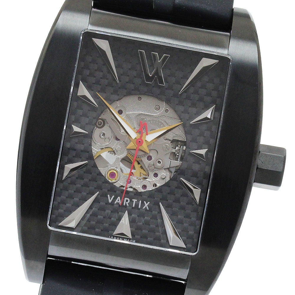 ヴァティックス VARTIX GRS01 グロース スケルトン 自動巻き メンズ 極美品 箱・保証書付き_894810【中古】