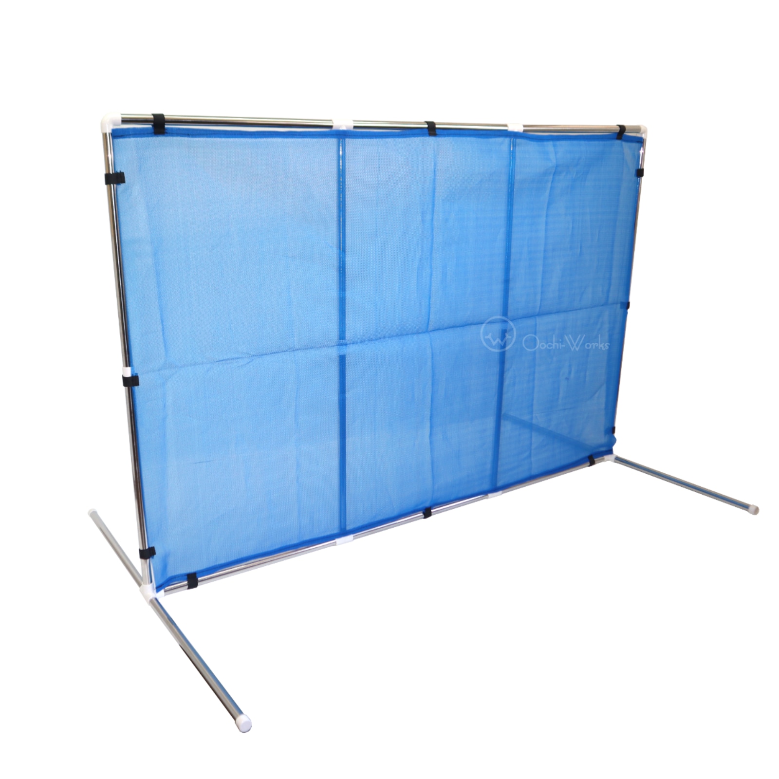 衝立フェンス 1.2ｍ×1.8ｍ 改良版 ステンレス支柱 草刈りフェンス 間仕切りフェンス 除草作業ネット