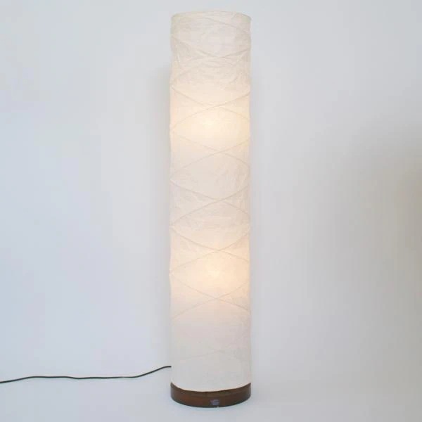 照明 フロアライト スタンドライト 照明器具 ルームライト 和室 和風 和紙 日本製 おしゃれ 2灯 揉み紙 LED対応フロアスタンド・ランプ