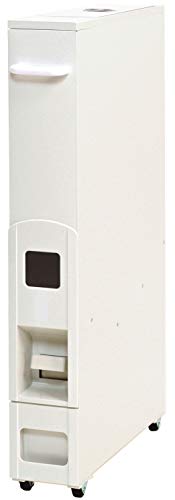 SAMICK 無洗米兼用スリムライスボックス(米びつ) 12kg RN-358-S ホワイト