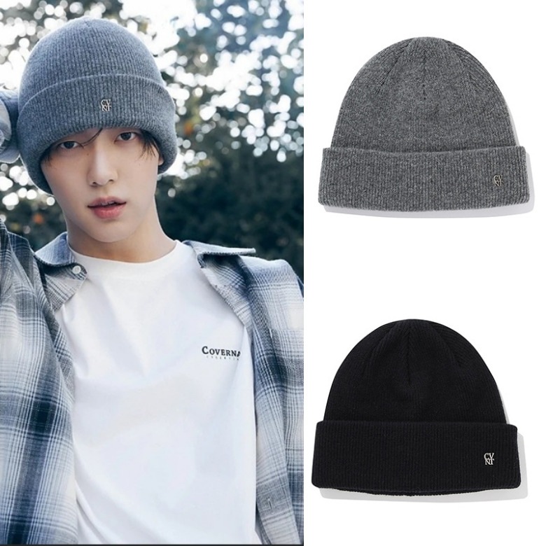 [TXT スビン着用]アーセンティック CVNT ロゴ オールビニ チャコール/ブラック 韓国製 ファン必須アイテム