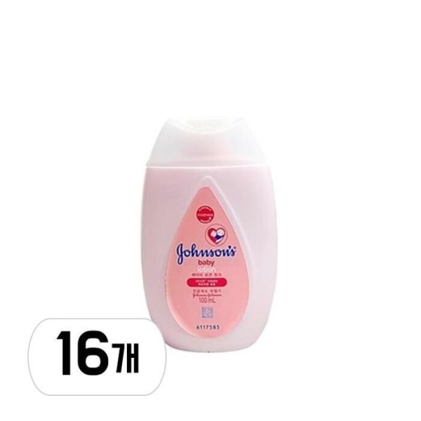 ジョンソンズベビー ローション ピンク 100ml 16個 (贈呈品なくなり次第贈呈終了)