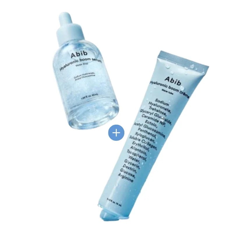 [新作]2種セット(ヒアルロニックブームセラム 50ml+ヒアルロニックブームクリーム 75ml) セラミド エクトイン パンテノール グリセリルグルコシド キシログルカン アセチルグルコサミン