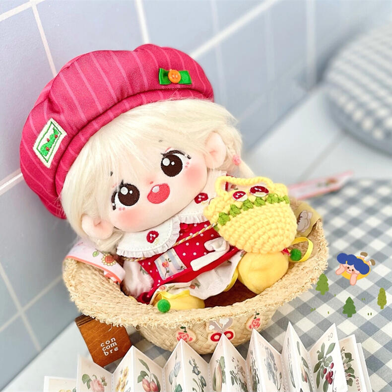 【15cm/20cm】着せ替えぬいぐるみ服 着せ替え人形 綿人形 ぬいぐるみ ぬい服 ぬいぐるみ服 人形服 茸狩りの赤ずきんちゃんセット かご付き 童話 おとぎ話 ワンピース スカート ふわふわ ドー 5,664円