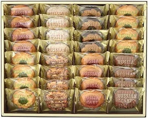 中山製菓 ロシアケーキ 32個