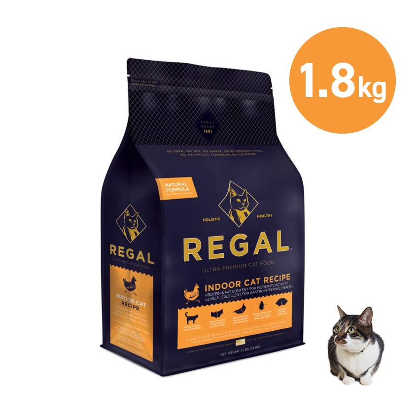 REGAL インドア キャットレシピ 1.8kg　キャットフード 6,130円