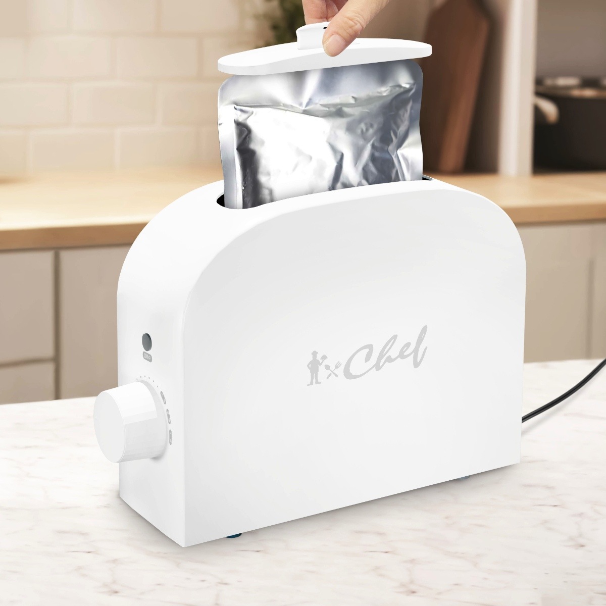 レトルト専用温め調理器 Chef 我が家はレトルト家さん レトルト調理器 レトルト食品専用 レトルトウォーマー レトルト 温め あたため レトルト食品 時短 ひとり暮らし タイマー付き