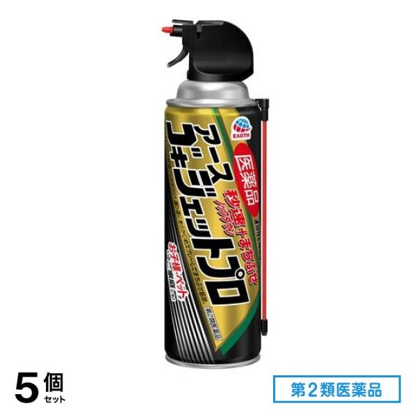 第２類医薬品 アース製薬 医薬品 ゴキジェットプロ 秒殺+まちぶせ 450mL 5個セット