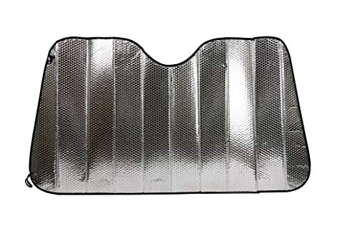 エマーソン(Emerson) サンバイザーに挟むだけ かんたん着脱 スジガネ入りサンシェード Mサイズ 700x1300mm 吸盤不使用だからフ