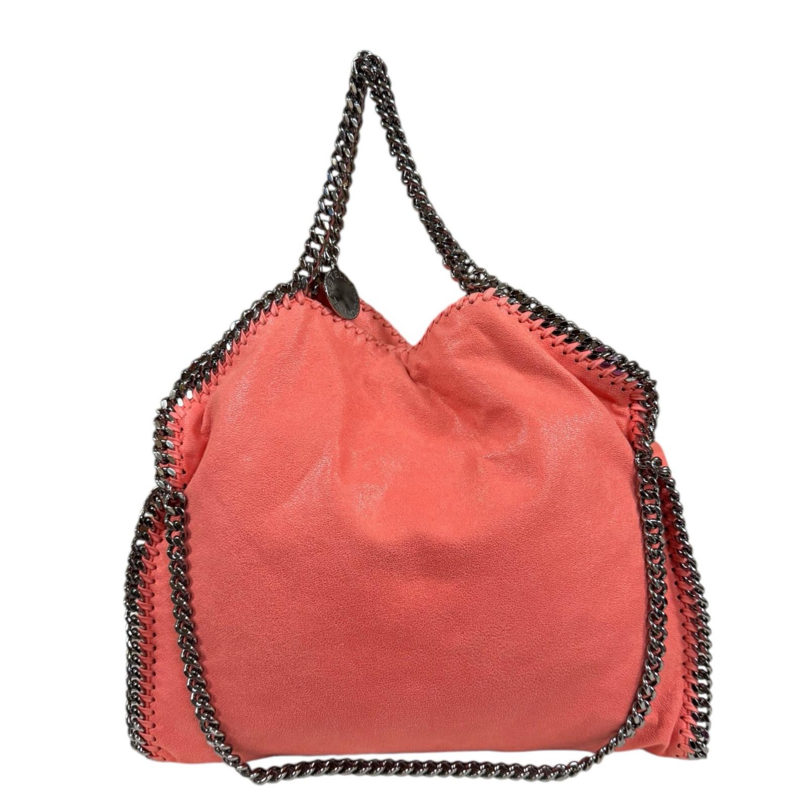 ステラマッカートニー ファラベラ ショルダーバッグ ポリエステル オレンジ Stella McCartney 中古
