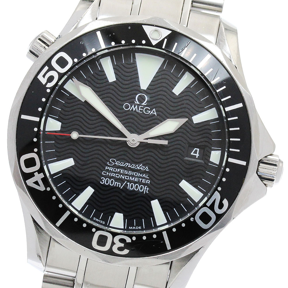 オメガ OMEGA 2254.50 シーマスター300 デイト 自動巻き メンズ _891223【中古】