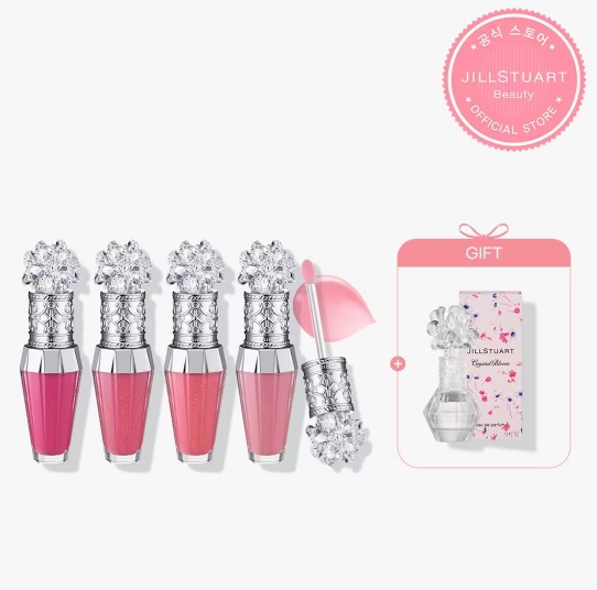 [NEW] クリスタル ブルーム リップ ブーケ セラム 6ml 4種の中から選択1（+ミニパフューム4ml）