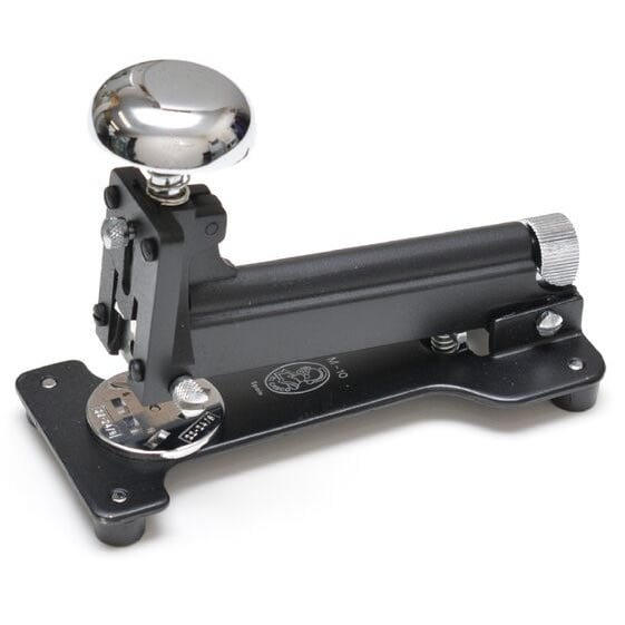 エルカスコ ホッチキス ステープラー M-10CN クローム＆ブラック