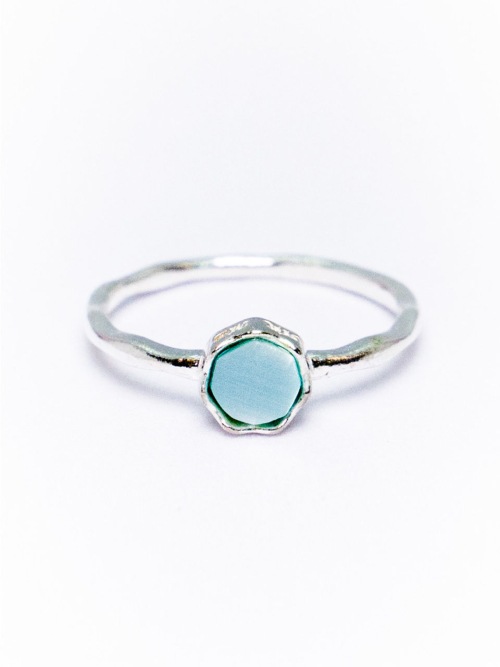 【HARANG】 HR 165R_Mint Cats Eye Ring(Round) 正規品