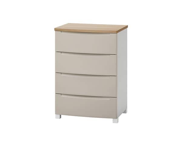 アイリスオーヤマ ウッドトップノックダウンチェスト KDMG-564WT 6,496円