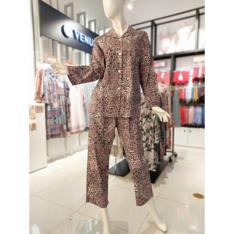 [釜山店] []麺70手 朱子 大きな模様ナ염 女性パジャマ(WPA2466W WI)