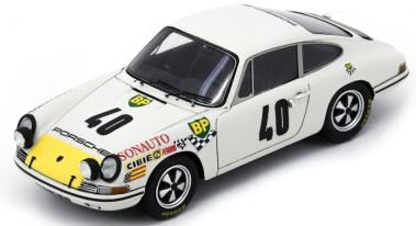 スパーク 1/43 Porsche 911T No.40 11th Le Mans 24H 1969【S9743】 ミニカー S9743 ポルシェ911T No.40 11th ルマン24H 1969