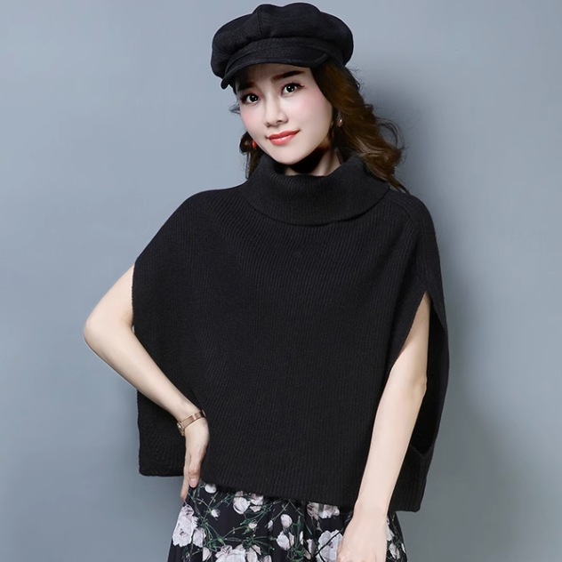 トップス セーター 白トップス 袖なし ノースリーブ タートルネック 襟なし ニット かわいい 大人可愛い シンプル カジュアル 大人 おしゃれ お洒落 レトロ 大人女子 無地 春 秋 冬 20代