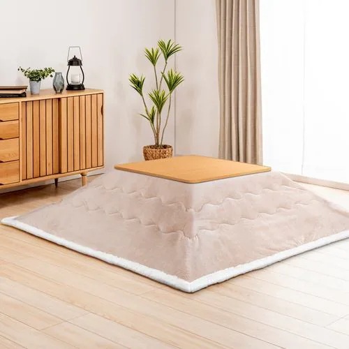 【期間限定特価】NEW［正方形:約190ｘ190cm］ヤマダオリジナル 蓄熱こたつ布団 ベージュ