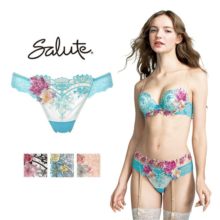 サルート Salute ワコール Wacoal ショーツ ソング タンガ Tバック Tback 下着 MLサイズ 13シリーズ PTJ413