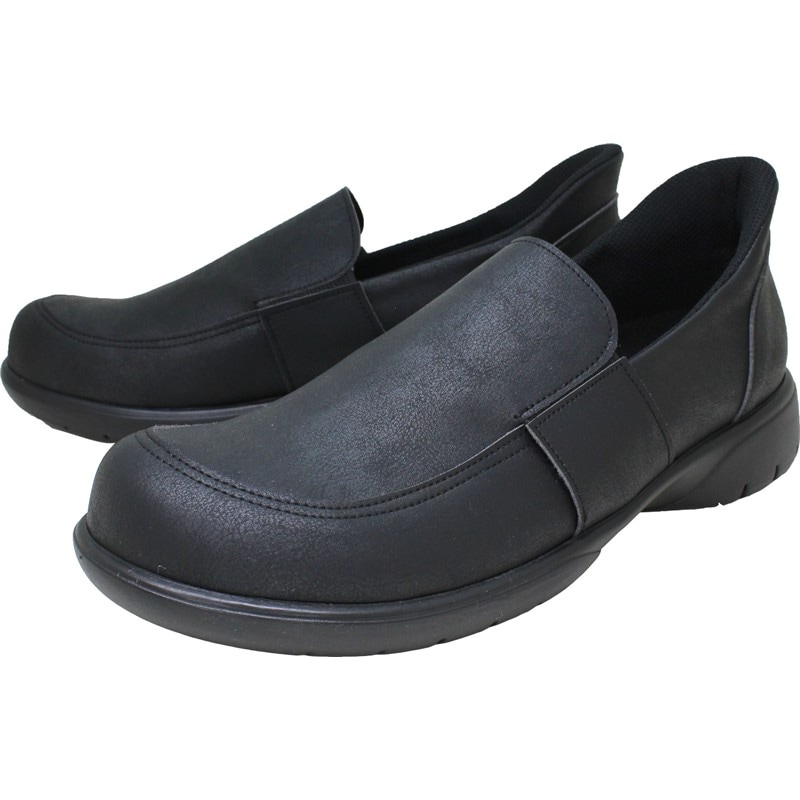 ハンズフリーシューズ スリッポン カジュアルシューズ (r404m-blk)