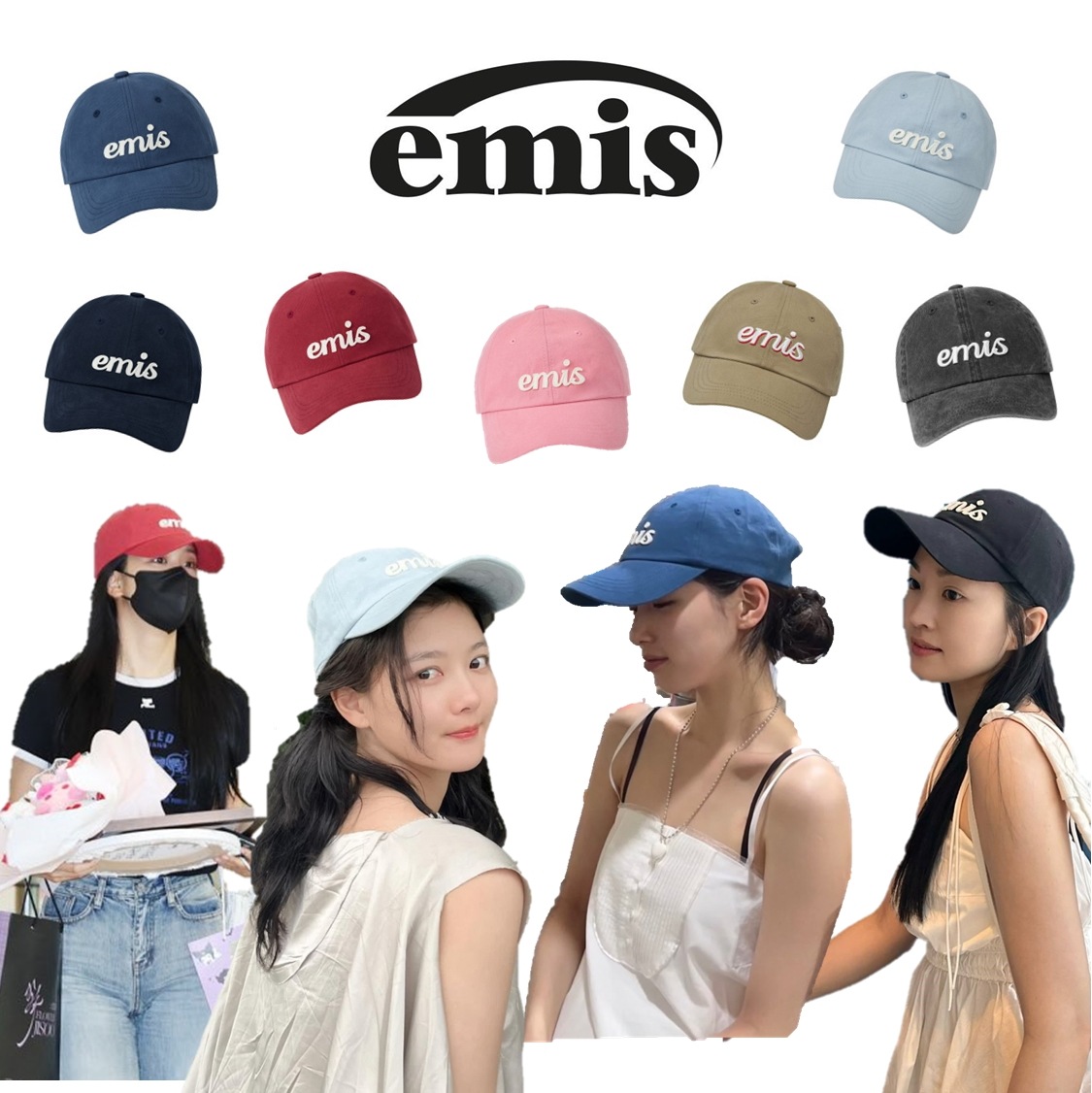 キャップ 帽子 APPLIQUE BALLキャップ 『キムユジョン着用商品』 レディース メンズ