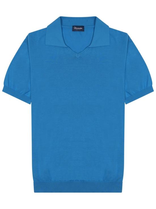 DRUMOHR Men Polo Shirts D0GN146 743 AZURE