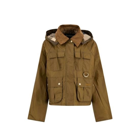 BARBOUR Women Bomber Jackets LWX1530 SN11 BROWN