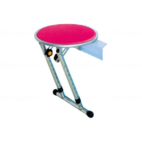 ウェルファン まどか 回転盤付 レッド ハイタイプ メーカー直送