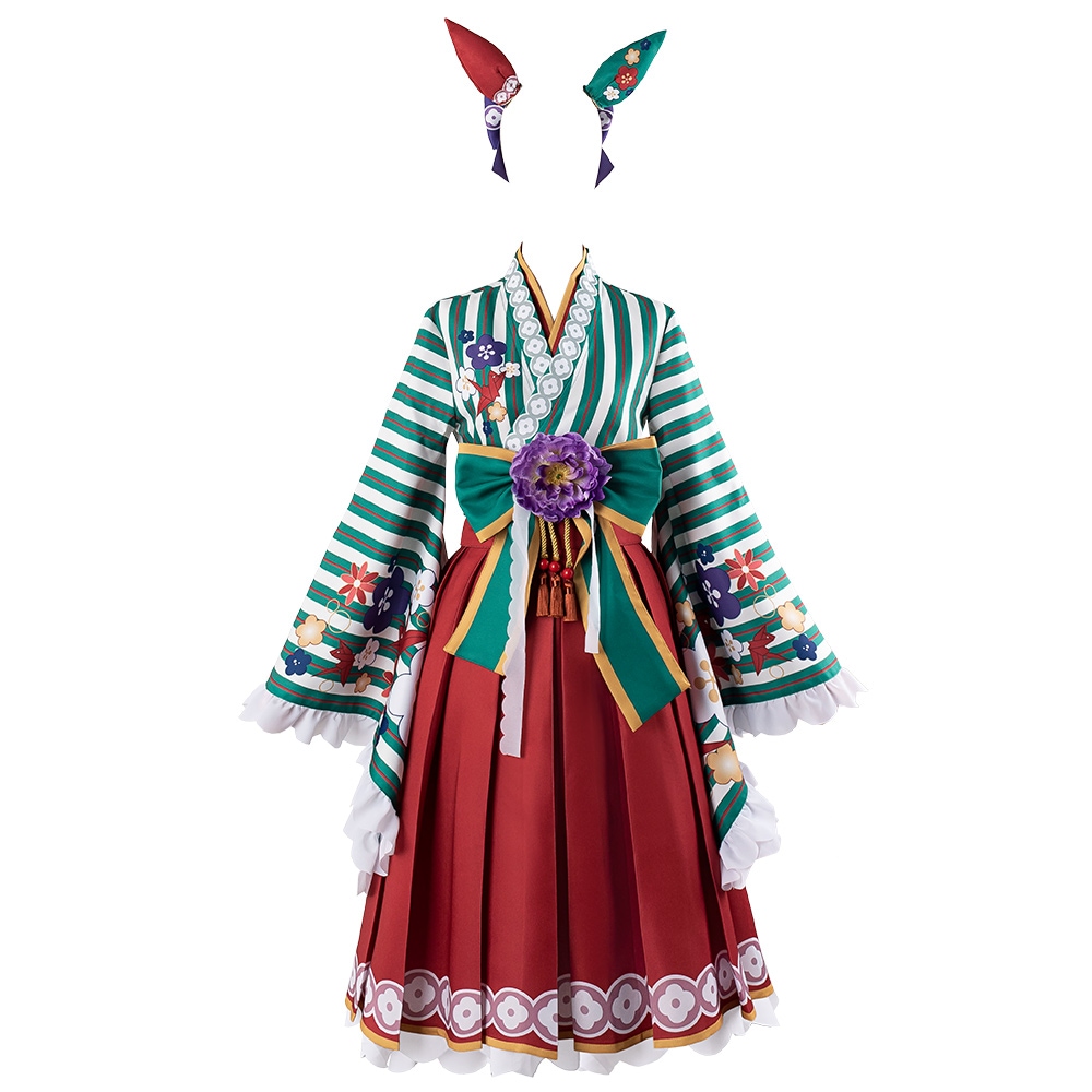 ウマ娘プリティーダービー ウマ娘 コスプレ 新年の抱負　正月 ナイスネイチャ　コスプレ衣装