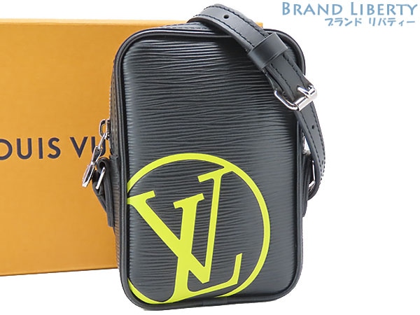 新品同様ルイヴィトンエピLVサークルダヌーブPM斜め掛けショルダーバッグショルダーポーチポシェットフォンポーチM55120