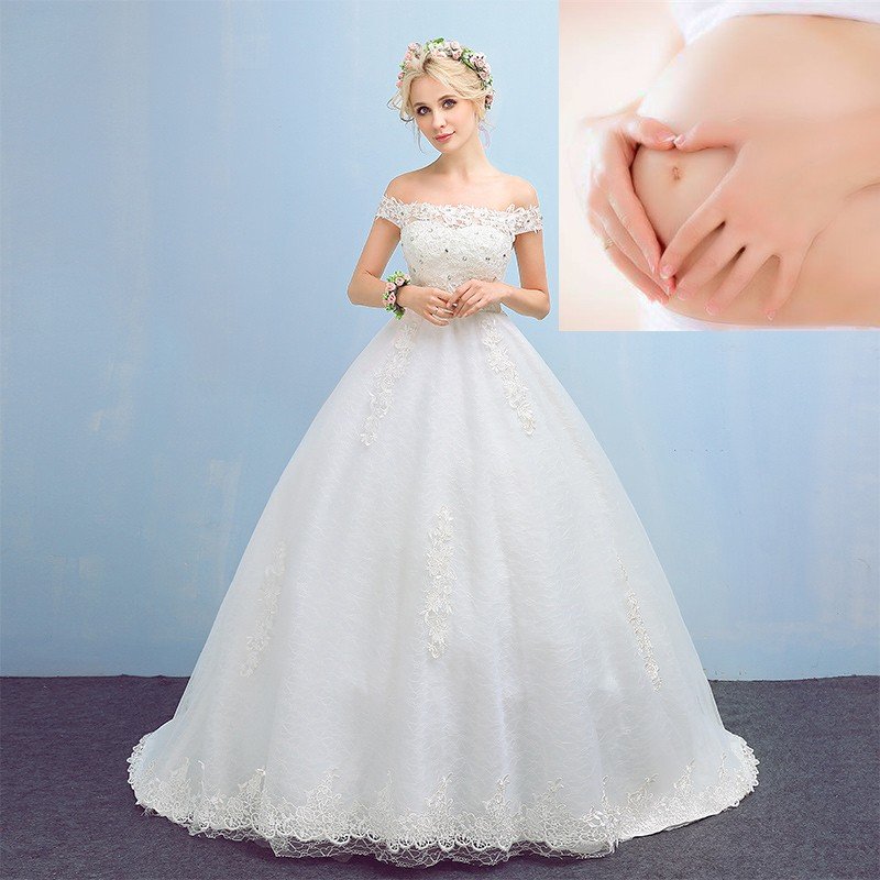 ウエディングドレス マタニティドレス 結婚式 ウェディングドレス 安い エンパイア お呼ばれ 二次会