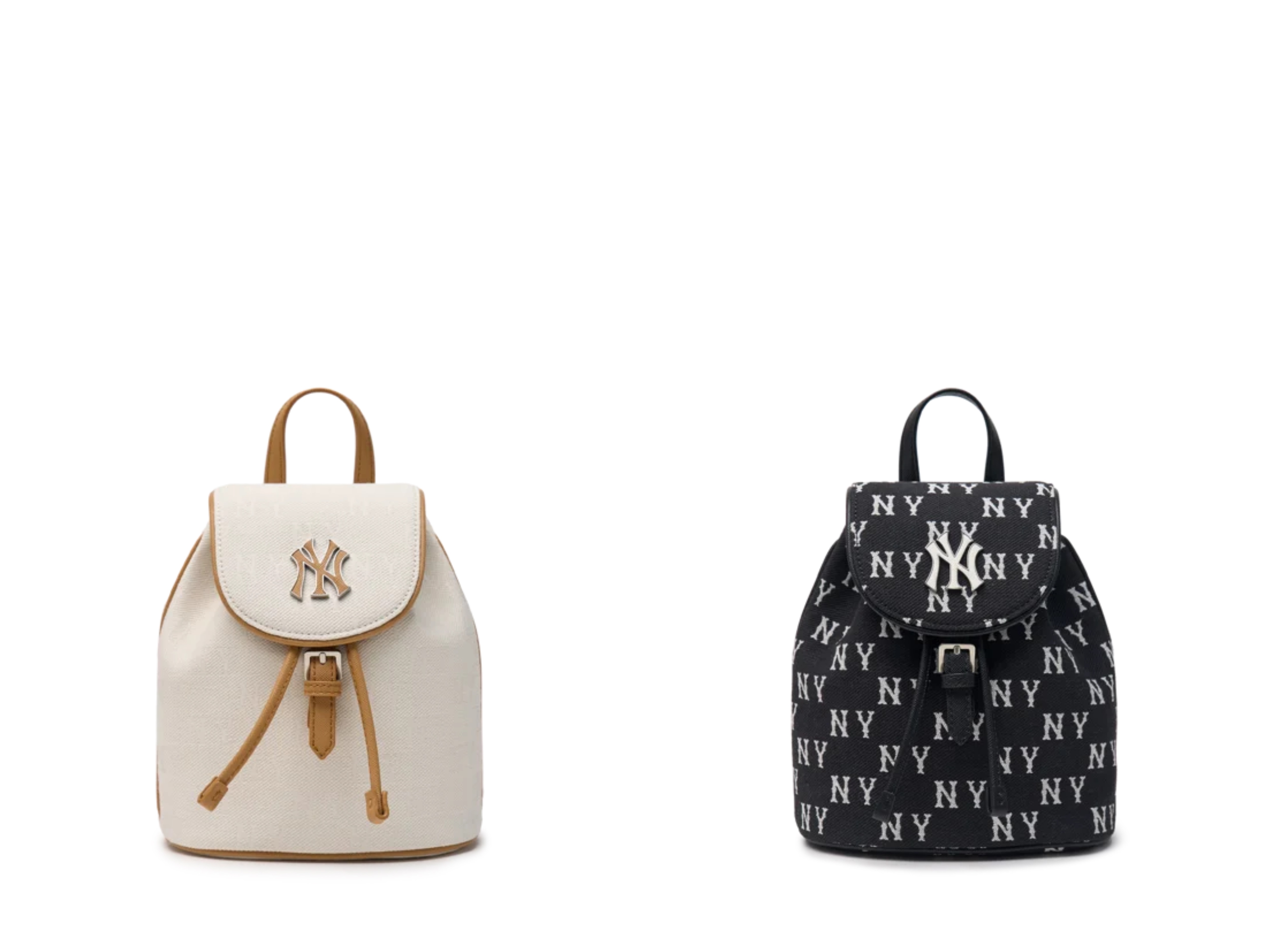 3ABKS014N韓国最新人気クラシックモノグラムジャカードミニバックパックニューヨークヤンキース