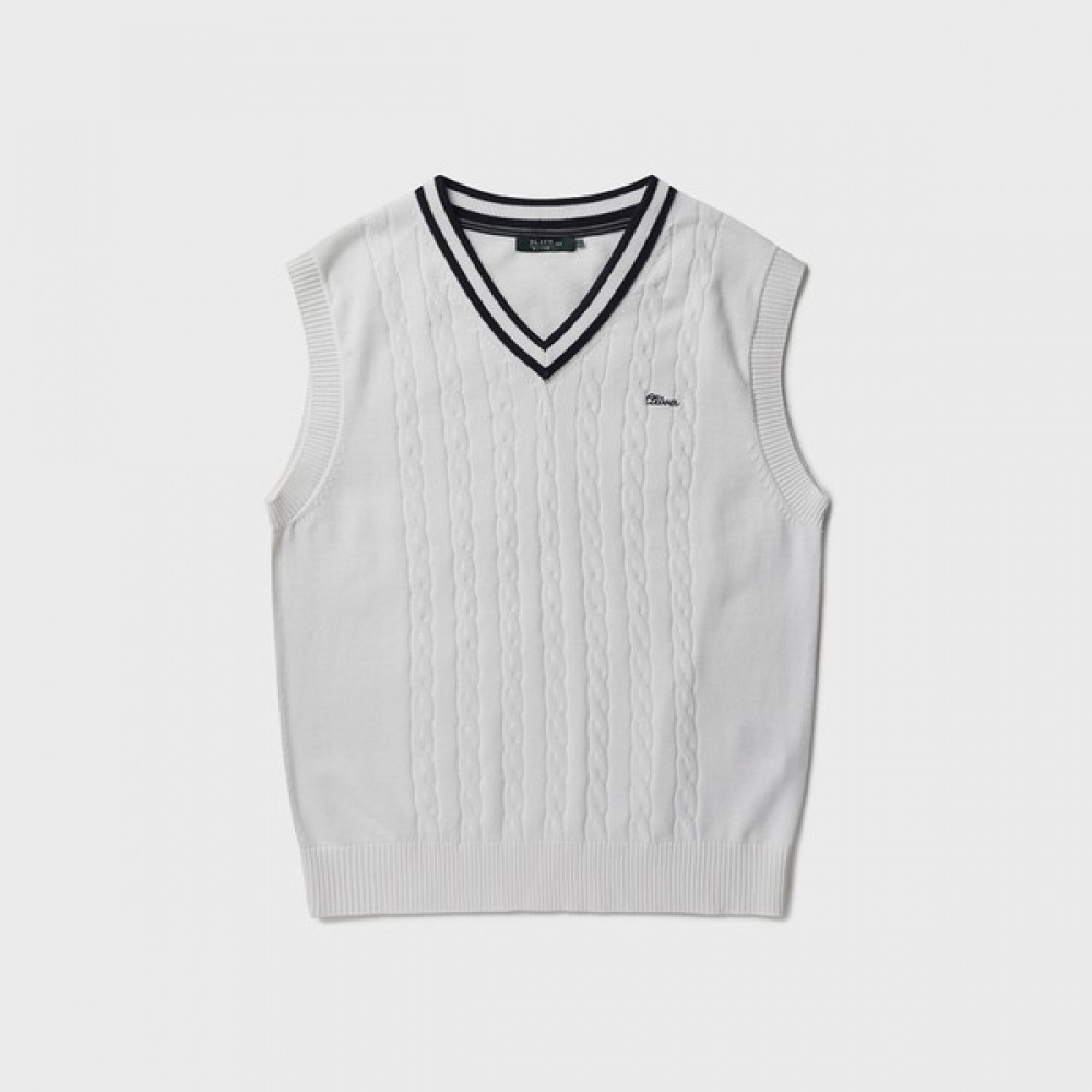 [オルセン] メンズ) ケーブルコットンベスト_ZME1ES1303
