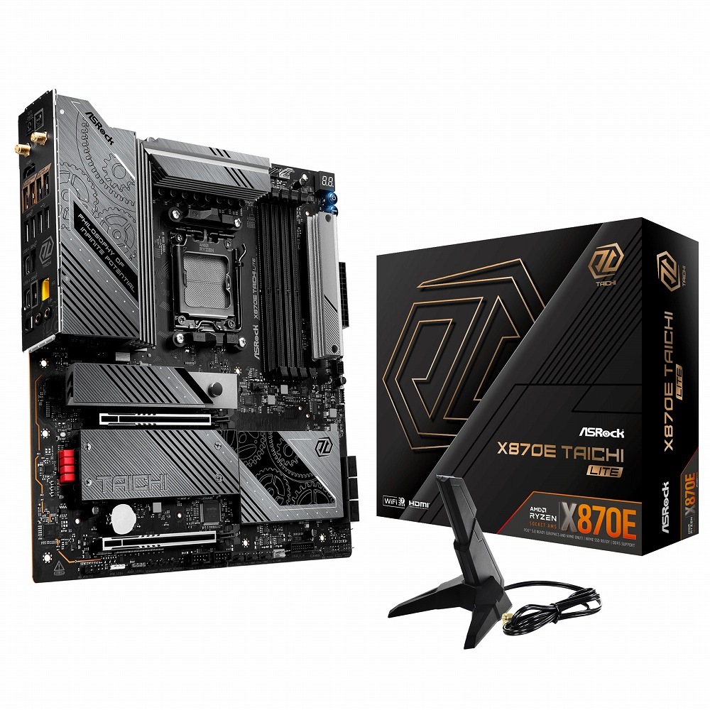 ASRock（アスロック） ASRock X870E Taichi Lite マザーボード X870ETAICHILITE