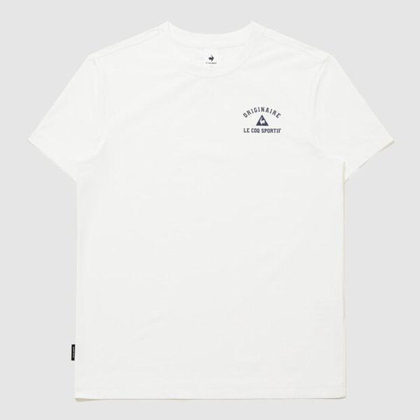 [] エッセンシャルルフレッシュスモールグラフィック半袖Tシャツ CRM / QR123LRS12 / 男女共用