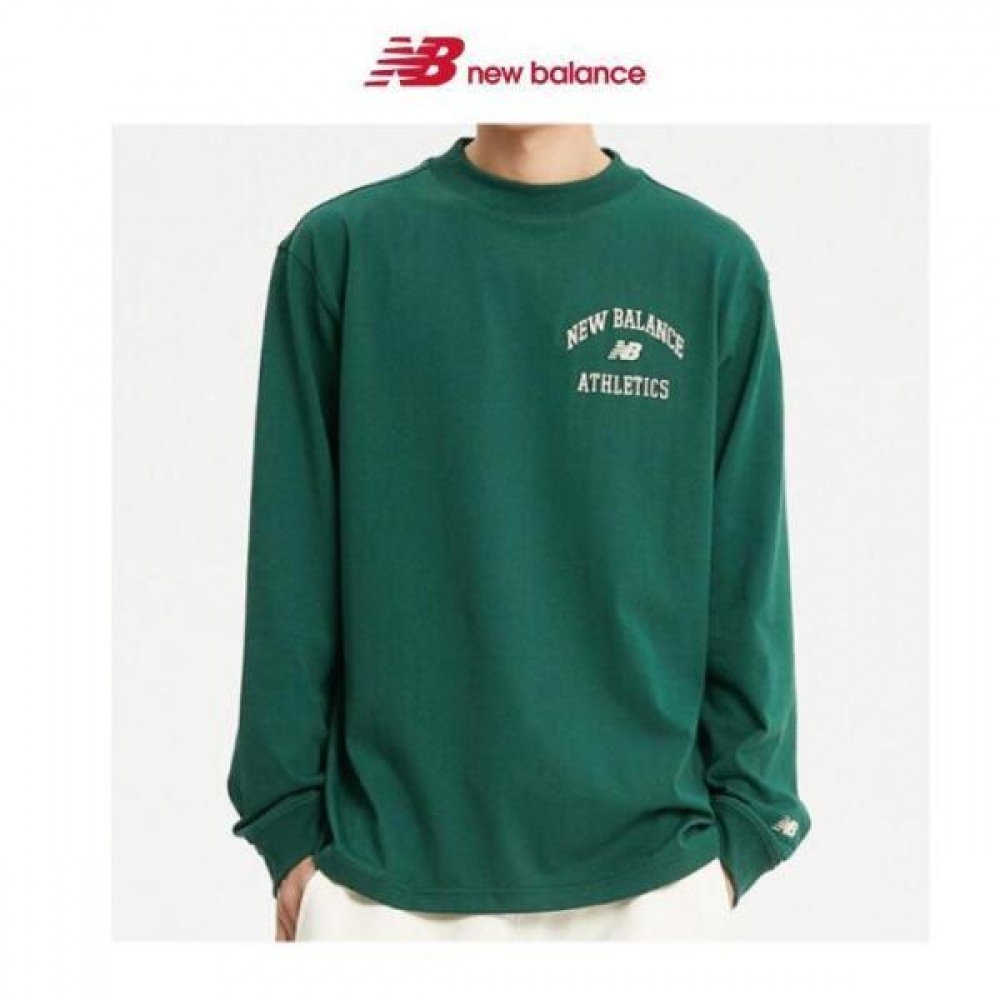 ニューバランスバーシティグラフィックモックロングスリーブTシャツ NBNCD4S061-40