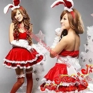 コスプレ下着游び制服うさぎ着バニーガール撮影服クリスマス演出服